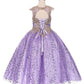 Cinderella Couture USA AS8024 Shiny Satin Tulle Mini Quince