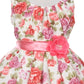 Jaquard Print Girl Party Dress by Cinderella Couture USA ASME732