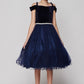 Velvet Tulle Girl Party Dress by Cinderella Couture USA 5057