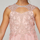 Halter Stone Lace Chiffon Party Dress by Cinderella Couture USA 5084