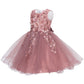 Floral Bodice Lace Girl Dress by Cinderella Couture USA AS9122