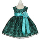 Lace Raschel Baby Dress by Cinderella Couture USA AS1132B
