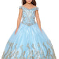 Cinderella Couture USA AS8017 Sequin Tulle Lace Mini Quince