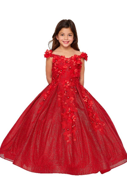 Cinderella Couture USA AS8020 Glitter Poly Mini Quince