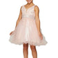 Stone Lace Tulle Girl Party Dress by Cinderella Couture USA AS5081