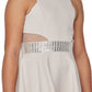Stretch Fitted Satin Girl Party Dress by Cinderella Couture USA AS5071