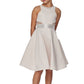 Stretch Fitted Satin Girl Party Dress by Cinderella Couture USA AS5071