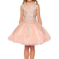 Sequin Tulle Girl Party Dress by Cinderella Couture USA AS5110