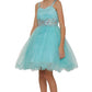 Beaded Tulle Girl Party Dress by Cinderella Couture USA AS65008