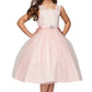 Beaded Lace Soft Tulle Flower Girl Dress by Cinderella Couture USA AS5079N
