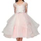 Satin Soft Tulle Flower Girl Dress by Cinderella Couture USA AS5075