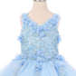 Flower Glitter Tulle Girl Mini Quince by Cinderella Couture USA AS8025