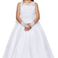 Floral Bodice Lace Tulle Flower Girl Dress by Cinderella Couture USA AS5035