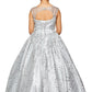 Cinderella Couture USA AS8007 Satin Glitter Tulle Mini Quince