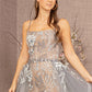 Cappuccino-Gray_2 Straight Across Mermaid Slit Women Formal Dress - GL3158 - Special Occasion-Curves