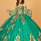 Elizabeth K - GL1914 - Embellished Sweetheart Neckline Quinceanera Dress