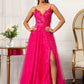GL3034 GLS by Gloria - Illusion Sweetheart A-line Dress - Special Occasion/Curves