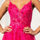 GL3034 GLS by Gloria - Illusion Sweetheart A-line Dress - Special Occasion/Curves