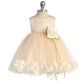 Baby Blush Satin Flower Petal Flower Girl Dress- AS195B Kids Dream