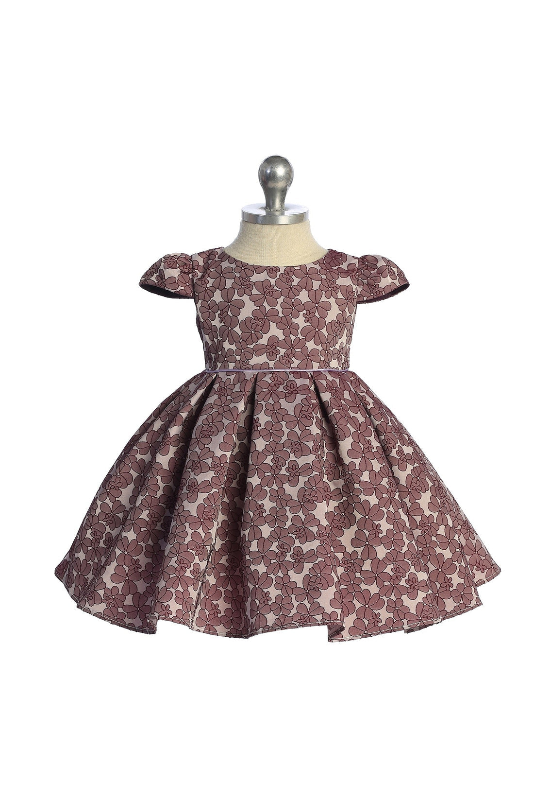 Baby Floral Sleeve Girl Party Dress by AS548B Kids Dream