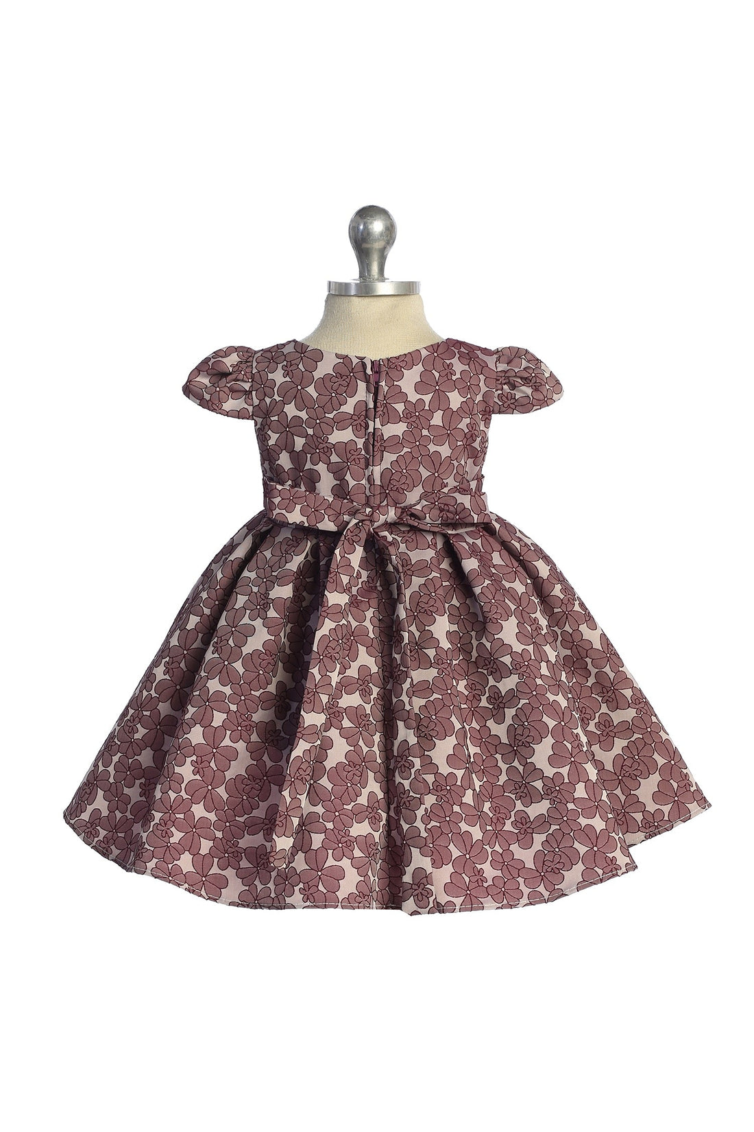 Baby Floral Sleeve Girl Party Dress by AS548B Kids Dream
