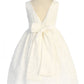 Lace V Back Bow Plus Size Girl Party Dress by AS526-E Kids Dream - Girl Formal Dresses
