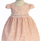 Baby Girl Lace V Back Bow Flower Dress - AS532-B Kids Dream
