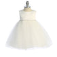 Baby Girl Satin with Rhinestones Party Dress- AS540-G Kids Dream