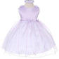 Lavender Baby Rosebud Organza Party Dress-AS193