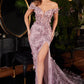 Mauve Off The Shoulder Mermaid Gown CC2164 - Women Evening Formal Gown - Special Occasion