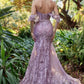 Mauve_1 Off The Shoulder Mermaid Gown A1105 Penelope Gown - Special Occasion