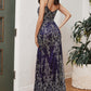 Navy_1 Fitted V-Neck Mermaid Gown J837 - Women Evening Formal Gown - Special Occasion