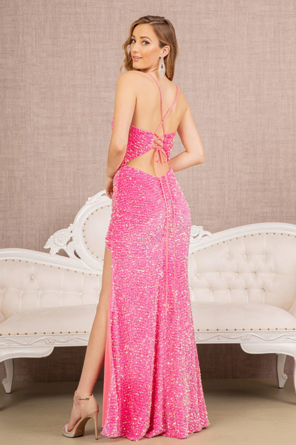 Pink_1 Illusion Sweetheart Mermaid Women Formal Dress - GL3147 - Special Occasion-Curves
