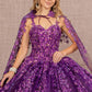 Purple_3 Beautiful Glitter Sweetheart Quinceanera Dress - GL3170