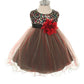 Red Baby Tulle Multi-Sequin Party Dress-AS328