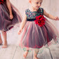 Red_1 Baby Tulle Multi-Sequin Party Dress-AS328