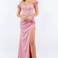 Rose_3 Floral Off The Shoulder Gown AS8050J - Special Occasion-Curves