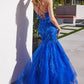 Royal_1 Floral Applique Mermaid Gown CM328 - Women Evening Formal Gown - Special Occasion