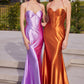 Sienna-Lavender Fitted Satin Corset Gown CH112 - Women Evening Formal Gown - Special Occasion