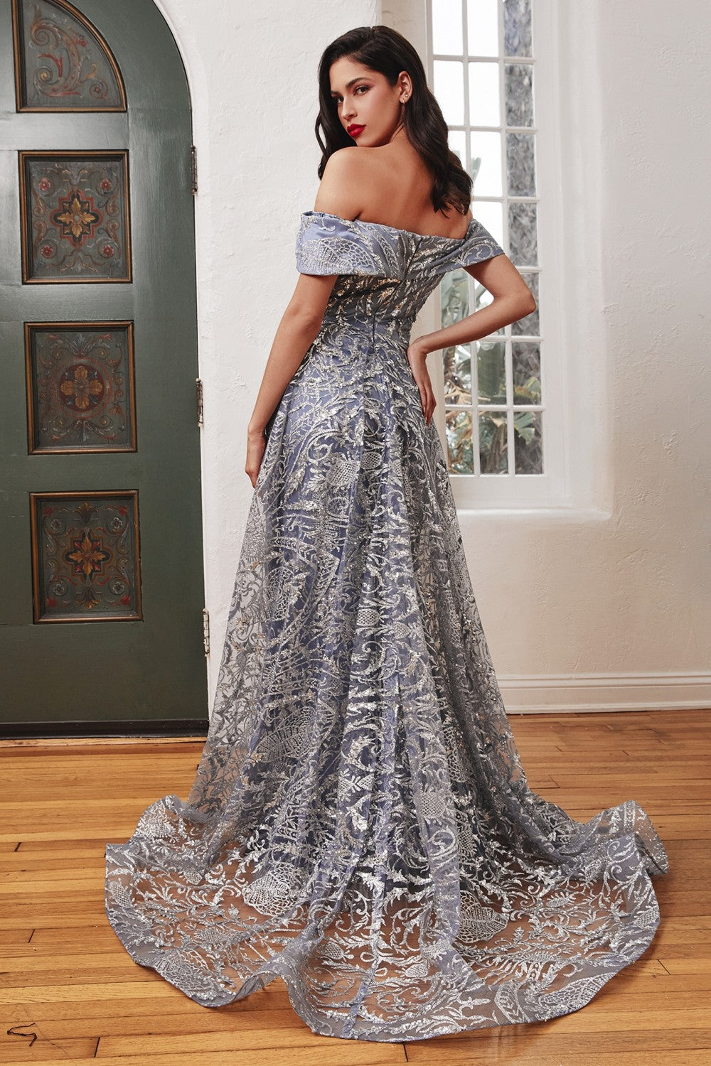LaDivine J836 Prom Dress - Emerald