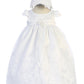 White_1 Baby Embroidered Christening Gown Dress-AS470
