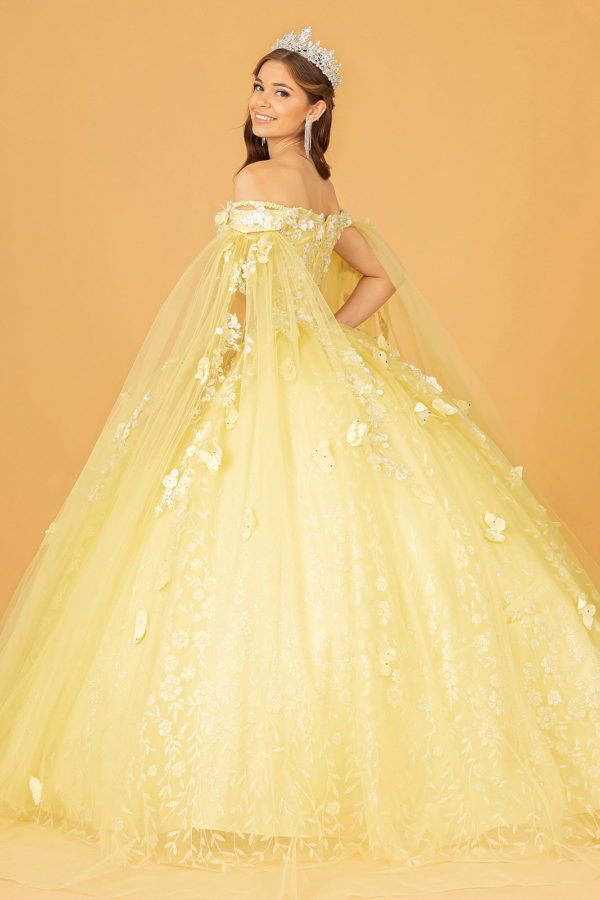 Off The Shoulder Embroidery Glitter Sweetheart Quinceanera Dress by Elizabeth K - GL3111 Royal Blue / 2XL Off The Shoulder Embroidery Glitter Sweetheart Quinceanera Dress by Elizabeth K - GL3111 Royal Blue / 2XL