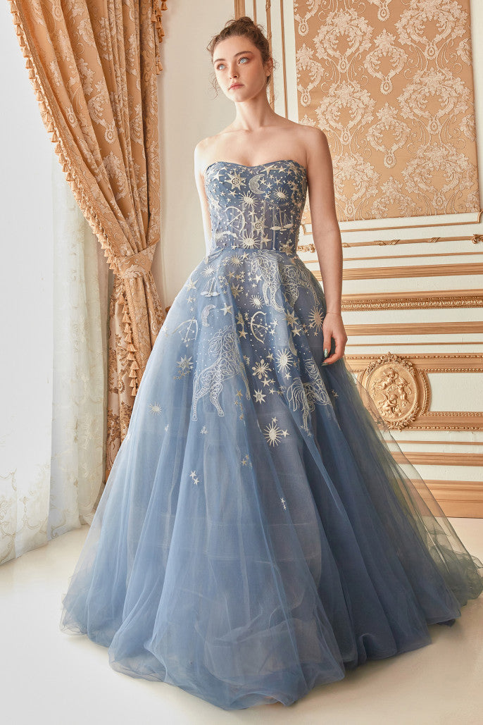 Andrea & Leo Couture A0890 Strapless Tulle Ballgown - Special Occasion ...