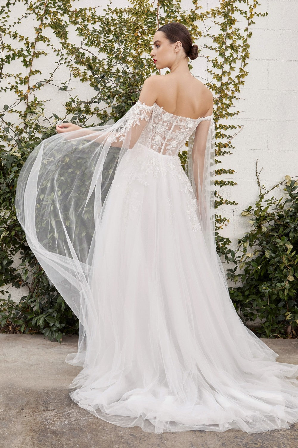 Abito a trapezio on sale sposa