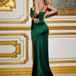 Lace Strapless Corset Gown By Ladivine CD282 - Women Evening Formal Gown - Special Occasion