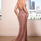 EMBELLISHED FITTED GOWN  by Cinderella Divine CD969 - Special Occasions