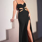 Sexy Cut Out Slit Women Formal Gown By Ladivine CH129 - Special Occasion