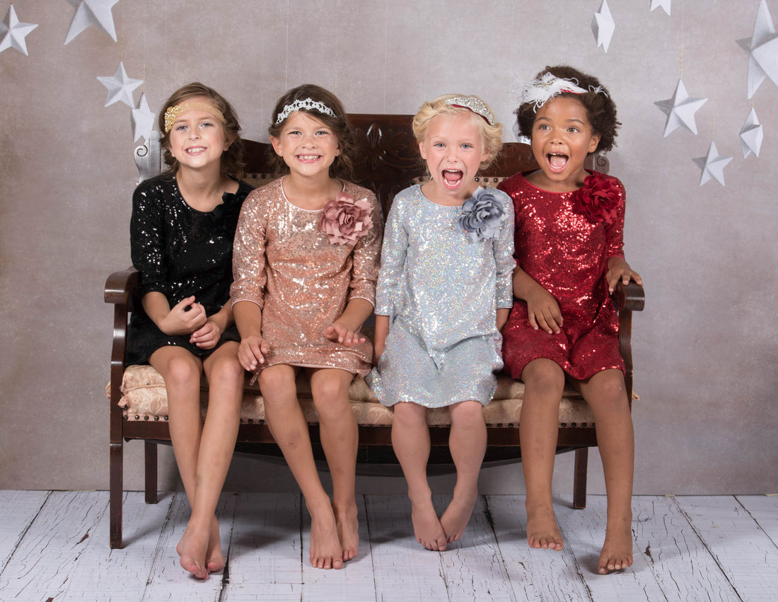 Primark girls sequin outlet dress