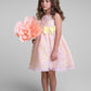 Girl Party Butterfly Burnout Organza Girl Dress by AS382 Kids Dream - Girl Formal Dresses