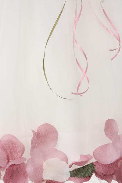 Dusty Rose Top Flower Petal Flower Girl Dress by AS160B Kids Dream - Vestidos formales para niña